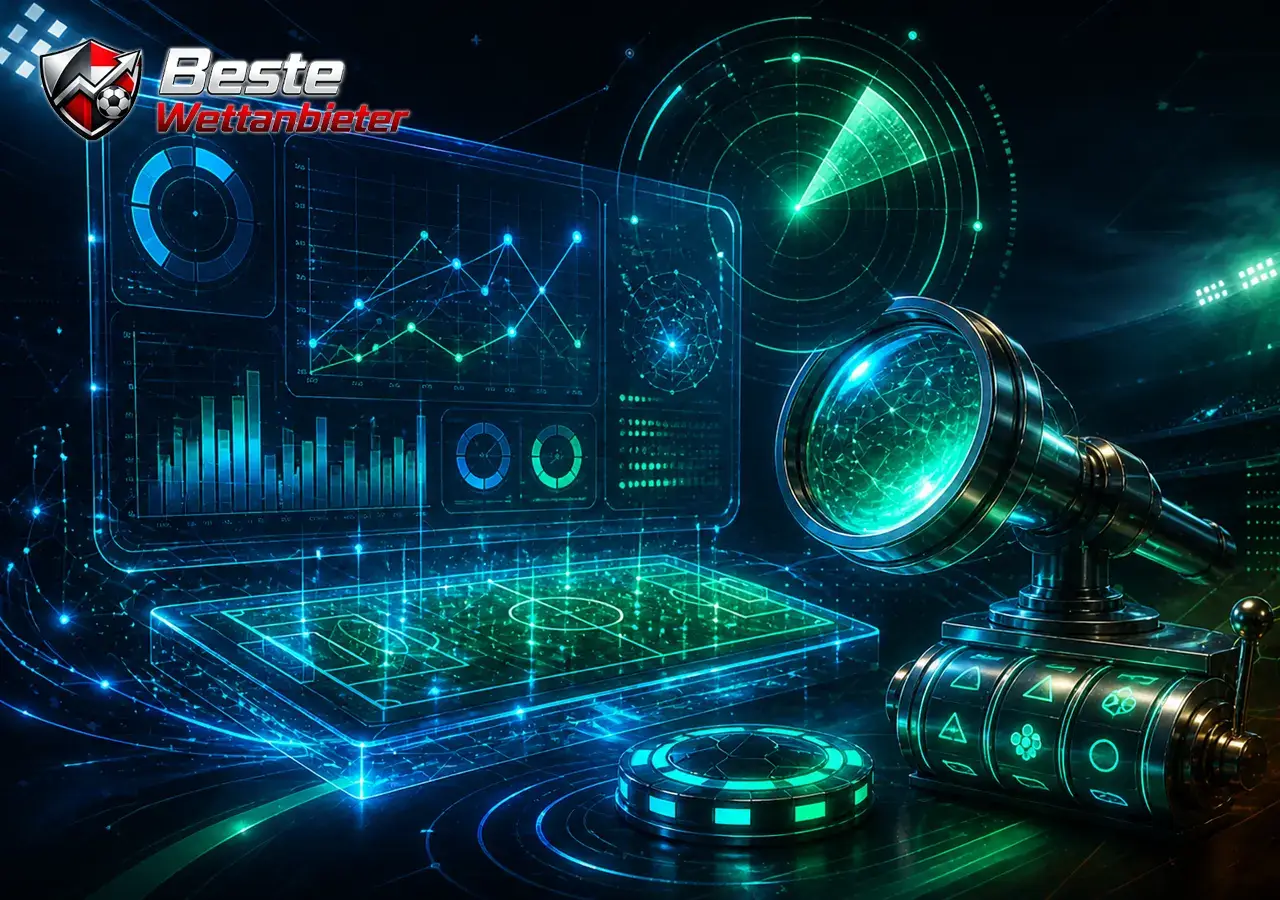 Analyse von Sportwetten-Trends mit Diagrammen, Daten und Prognosetools
